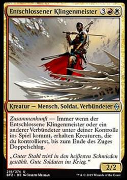 Entschlossener Klingenmeister (Resolute Blademaster)